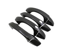 UOEMCRTB Accessories for Seat for Ibiza KJ1 MK5 FR 2018~2023 Carbon Fiber Car Door Handle Cover Trim Auto Protective Stickers 2019 2020 2021(4Handle 2 Buttons1)
