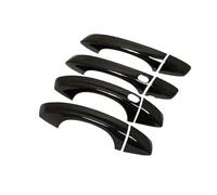 UOEMCRTB Accessories for Seat for Ibiza KJ1 MK5 FR 2018~2023 Carbon Fiber Car Door Handle Cover Trim Auto Protective Stickers 2019 2020 2021(4Handle 2 Buttons2)