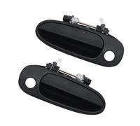 UOEMCRTB Black For TOYOTA For COROLLA 1993-1997 Car Exterior Outside Outer Door Handle Front Rear Left Right 69220-12160 69210-12160(2 Pcs FR FL)