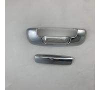 UOEMCRTB Car ABS Chrome Accessories Plated Door Handle Bowl Cover Trim 2005-2018 for Dodge for Dakota RAM 1500 2500 3500(03-18 Rear Bowl)