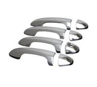 UOEMCRTB Car Accessories ABS Black Door Handle Cover Car Styling for Toyota for Hilux Revo2016 2017 2018 2019 2020 2021 4x4 4x2(Chrome)