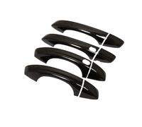 UOEMCRTB Car Door Handle Luxurious Covers Exterior Scratch Anti-Rust Protective Decor Covers Car for SEAT for Ibiza MK5 2018~2024 Accessories(4Handle 2 Buttons2)