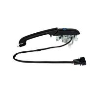 UOEMCRTB Car Exterior Door Handles Black W/Keys for VW for Passat B4 1994 1995 1996 1997 3A0839205A 3A0839206A 3A0837207C 3A0837208C(Rear Left)