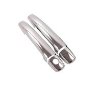UOEMCRTB Car Exterior Door Handles for Peugeot 208 2012 2013 2014 2015 2016 2017 2018 2019 Chrome Door Handle Cover Trim Car Styling Auto Accessories (2 Door)