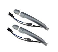 UOEMCRTB Car Silver Outer Outside Door Handles for R&enault for Koleos 2009-2018 80640-JY01B 80640-JY01A 80647-JY01A 80647JY01A(Rear Pair 2Pcs)