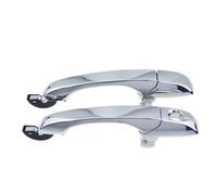 UOEMCRTB Chrome Outside Exterior Door Handle Front Or Rear Left Or Right for Chrysler 300 2005 2006 2007 2008 2009 2010(2 Pcs Left Sides)