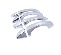 UOEMCRTB Door Handle Cover Trim Chrome for SEAT for Leon MK3 5F 2012~2019 2014 2015 2016 2017 2018 ABS Anti-Scratch Luxurious Car Accessories(2 Buttons1)