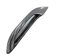 UOEMCRTB Door Handles for Tesla for Model 3 Y Antifreeze Handle Stickers Patch Cover Car Modification Frost-Proof Doorknob ABS 4PCS 2017-2024(4pcs Bright Carbon)