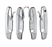 UOEMCRTB Exterior Chrome Door Handle 5960521 25960526 for Cadillac for Escalade ESV EXT 2007 2008 2009 2010 2011 2012 2013(1 Set Chrome (4pcs))