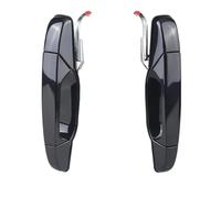 UOEMCRTB Exterior Chrome Door Handle for Chevy for Tahoe for Silverado 1500 2500 3500 2009-2013 for Suburban 1500 2500 2007-2013 5960521 25960526(Black Rear Side)