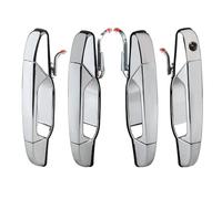 UOEMCRTB Exterior Chrome Door Handle for Chevy for Tahoe for Silverado 1500 2500 3500 2009-2013 for Suburban 1500 2500 2007-2013 5960521 25960526(1 Set Chrome (4pcs))
