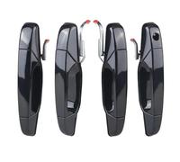 UOEMCRTB Exterior Chrome Door Handle for Chevy for Tahoe for Silverado 1500 2500 3500 2009-2013 for Suburban 1500 2500 2007-2013 5960521 25960526(1 Set Black (4pcs))