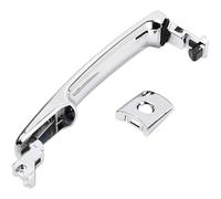 UOEMCRTB Exterior Door Handle with Keyhole for Infiniti for FX35 FX45 82646-CA000 80640-CA012 Front Left Side