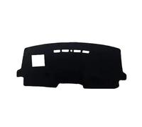 UOEMCRTB For Citroen C3 C4 For Aircross 2017-2022 Dashboard Cover Board Mat Carpet Storage Pad Sunshade Cushion Protect Sticker Rug Non-Slip Mats(Polyester All Black,RHD_WIHT HUD)