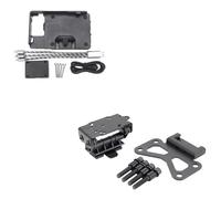 UOEMCRTB For F650GS F700GS F800GS F 800 GS Adventure Motorcycle Navigation Holder Handlebar Risers Mobile Phone Bracket(Phone holder B+bracket)