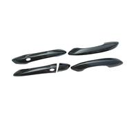UOEMCRTB for Hyundai for Tucson NX4 2021 2022 2023 Hybrid N Line ABS Carbon Car Door Handle Bowl Cover Trim Accessories(Door Handle Carbon)