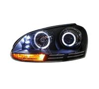 UOEMCRTB For VW For Jetta MK5 2006-2010 Headlight Head Light DRL Turn Signal Low High Beam Projector Lens