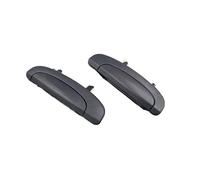 UOEMCRTB Front and Rear Door Outer Handle Black for Hyundai for Getz 2002-2012(Rear 1 Pair)