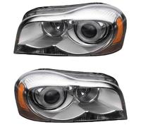 UOEMCRTB Front Lamp Headlight Assembly For Volvo Buses XC90 2004-2013 DRL Daytime Running Light Turn Signal(2010-2013)