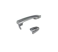 UOEMCRTB Front Or Rear Door Outer Handle with Cap Chrome for Kia for Spectra Cerato 2004-2008(Front Left)