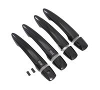 UOEMCRTB LHD ABS for N&issan for Pathfinder 2024 for Rogue X-Trail 2021-2024 Carbon Fiber Car Exterior Door Handle Cover Trim Accessories-AB36
