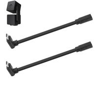 Uogw 2 Pack 90° Micro-USB Extension Cable Compatible with Wyze Cam Pan v3 and Wyze Cam v3 Pro, 5inch Male to Female Extender Cord for WYZE Cam,L-Shaped Flat Cable(Black)