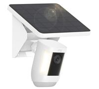 UOGW 4W Solar Panel Charging Mount for Ring Outdoor Cam Plus,Stick Up Cam,Spotlight Cam Pro/Plus,IP67 Weatherproof Long Cable with USB-C to Ring Barrel Plug Adapter(Camera Not Included)