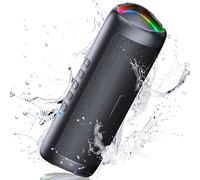 UOHHBOE 30W Bluetooth Speaker, Portable Speakers Wireless Bluetooth with RGB Lights, Louder Volume & Enhanced Bass, IPX5 Waterproof, 24H Playtime, 30M Range for Home Party Camping Travel, Gift Ideas
