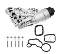 UOIENRT 11428585235 Aluminum Oil Cooler Filter Housing Assembly 11428511391 Replacement for Mini Cooper 14-19 Clubman 16-19 Mini CooperCountryman 2017-2020 X1 16-19 X2 1.5 2.0L 18-19