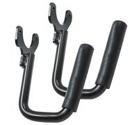 UOIENRT 2 Pcs Solid Front Grab Handles Bar, Black Textured Grab Handles, Replacement for Jeep Wrangler TJ Unlimited 1997-2006