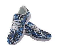 UOIMAG Camo Shoes for Men Women Lace Up Sneakers for Running EU37 UK4