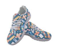 UOIMAG Nurse Shoes for Men Women Lightweight Walking Sneakers EU35 UK2.5