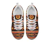 UOIMAG Tribal Aztec Shoes for Women Men Casual Sneakers for Walking EU37 UK4