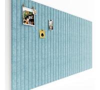 Uoisaiko Large Felt Pin Board: 120x90cm Cork Board Alternative-12 Pack Cork Boards for Walls for Home Office Classroom Safe Removable Notice Board with Pins & Clips