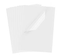 UOKHO 30 Sheets Transparency Film Paper, 8.5x11 Inches Transparent Film for Ink Jet Printer, 100% Transparencies Printing Transparent Film Sheets for Overhead Projector, Silk Screen Printing