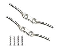 Uomianty Boat Dock Cleats | High Strength Wind Resistant Easy Install Tie Down Accessories,Flag Cleats | for Canoe Maritime Decks Piers Kayak Tying Up