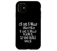 Uomo Divertenti Ironiche Bello Dentro Fuori io sono double Case for iPhone 11
