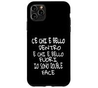 Uomo Divertenti Ironiche Bello Dentro Fuori io sono double Case for iPhone 11 Pro Max