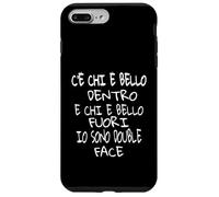 Uomo Divertenti Ironiche Bello Dentro Fuori io sono double Case for iPhone 7 Plus/8 Plus