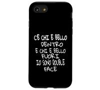 Uomo Divertenti Ironiche Bello Dentro Fuori io sono double Case for iPhone SE (2020) / 7/8