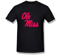 Uomo'S Ole Miss Rebels Men's T Shirt Black