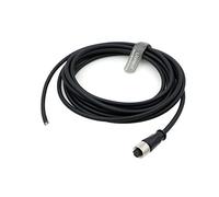 Uonecn DataMan 260 Reader Serial Cable M12 A-Code 12 Pin Female to Open Flying Leads IO Power Cable for Cognex Industrial Vision Camera (2M).