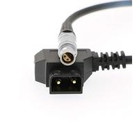 Uonecn Power Cable for Z Cam E2 Blackmagic Pocket Cinema Camera 4 Pin FFA 0S 304 to D Tap