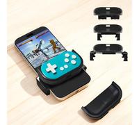 Uonekamo Mobile Clip for 8BitDo Zero 2 Controller, Foldable Adjustable Phone Holder Mount, Extendable Gaming Clip Bracket for Smartphone, Secure Portable Design for Comfortable Mobile Gaming