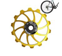Uonguon Bicycle Derailleur Pulley, Bicycle Rear Derailleur Guide Wheel - 14T/15T/16T Ceramic Pulley Bearing, Impact-Resistant Rear Derailleur Guide Wheel for Switching the Rear Derailleur