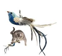 Uonguon Bird Toy for Cats, Interactive Angel for Exchange, Cat Fishing Rod with Bell Toy, for Activity Against Boredom Play and Exercise for Home Cats