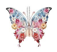 Uonguon Crystal Butterfly, Crystal Animal Ornament, Glitter 2d Rainbow Maker Decoration Interior Spaces, Flying Butterflies Gift for Women, Mother’s Day, Unique Design, Home Decor