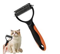 Uonguon Dog Undercoat Rake | Cat Detangling and Detangling Comb for Pets, Dog Undercoat Rake | Daily Grooming Routine at Home as well as in the Home for Kittens & Puppies