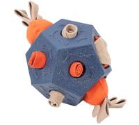 Uonguon Interactive Dog Toys, Treat Dispensing Ball, 5.31 x 5.12 x 4.33