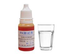 Uonguon PH Reagent Test Drops | Water Quality Identification Fluid | PH Test Strips - for Aquarium Metal Pot Pan Bowl Home Laboratory Tableware